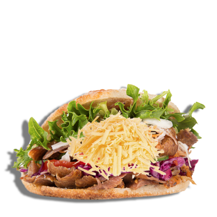 04. Döner Kebab con Queso