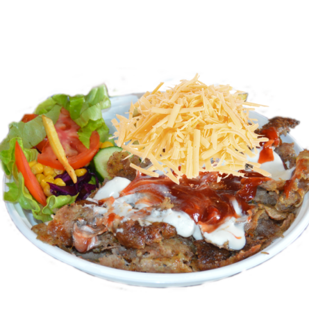 06d. Kebab Plato con Queso