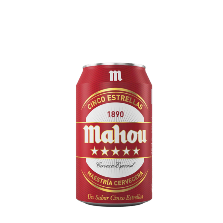Bote Cerveza Mahou – 33 Cl.